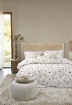 Riviera Maison dekbedovertrek FLOWING FLOWERS HALF GELD, Verzenden, Dekbedovertrek, Nieuw, Overige kleuren