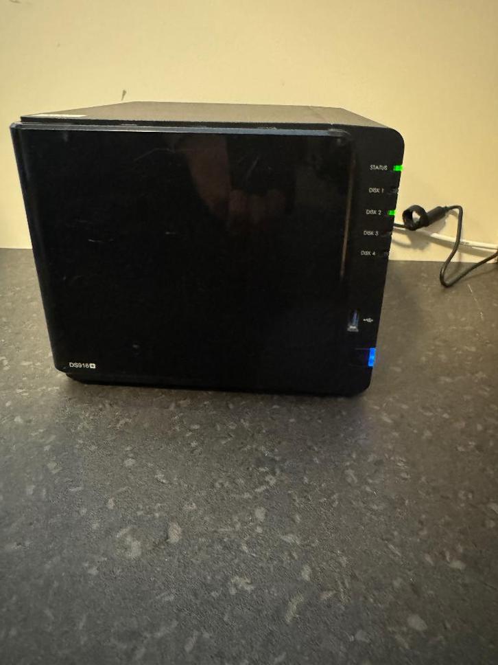 Synology DS916+ met 5x 2TB disken, Computers en Software, NAS, Gebruikt, Ophalen