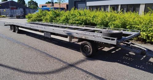 Witteveen autoambulance DR3500 schamelwagen 9 meter lang, Auto diversen, Aanhangers en Bagagewagens, Zo goed als nieuw, Ophalen