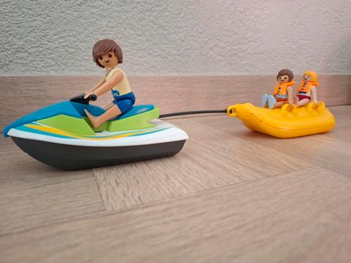 Playmobil Jetski met banenenboot 6980, Kinderen en Baby's, Speelgoed | Playmobil, Zo goed als nieuw, Ophalen of Verzenden