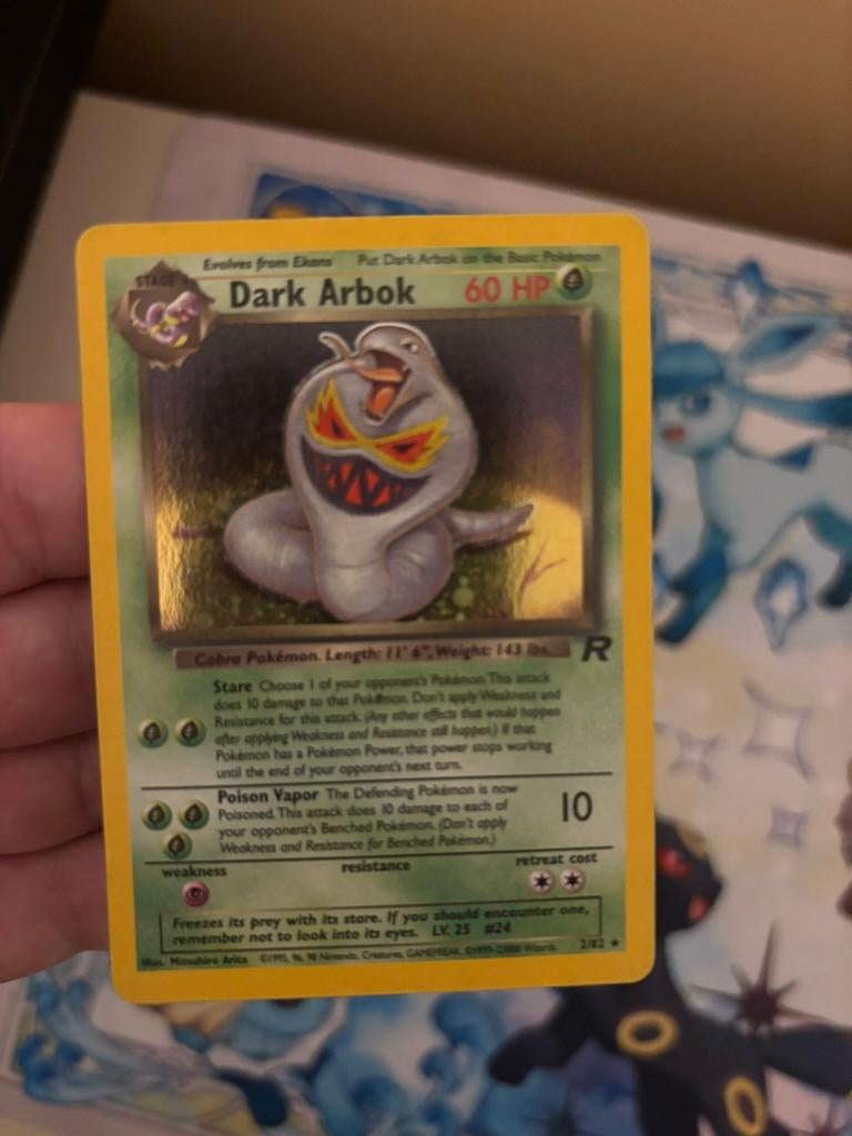 Dark Arbok TR 2 - HOLO - Excellent, Verzenden, Zo goed als nieuw, Losse kaart