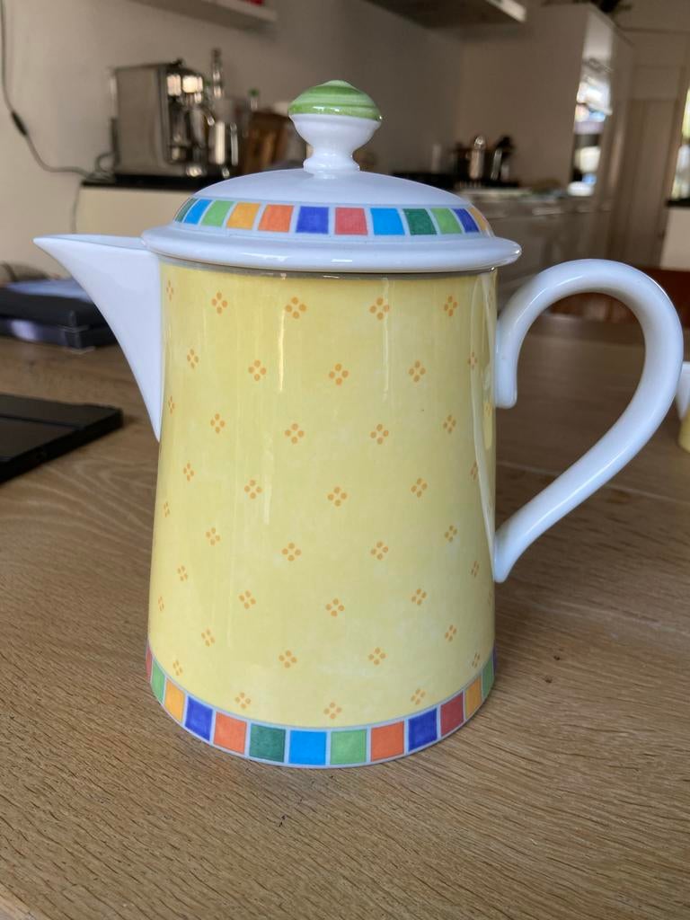 Villeroy & Boch Twist Alea Schenkkan, Ophalen of Verzenden, Zo goed als nieuw, Porselein, Overige stijlen