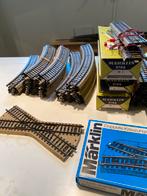 Partij marklin m rails en wissels, Hobby en Vrije tijd, Modeltreinen | H0, Wisselstroom, Gebruikt, Rails, Ophalen of Verzenden