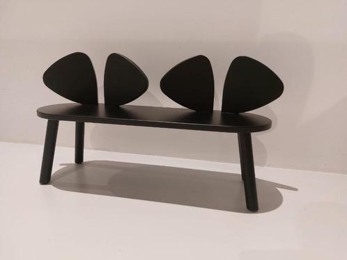NoFred Mouse Bank – Zwart, Kinderen en Baby's, Kinderkamer | Tafels en Stoelen, Stoel(en), Ophalen