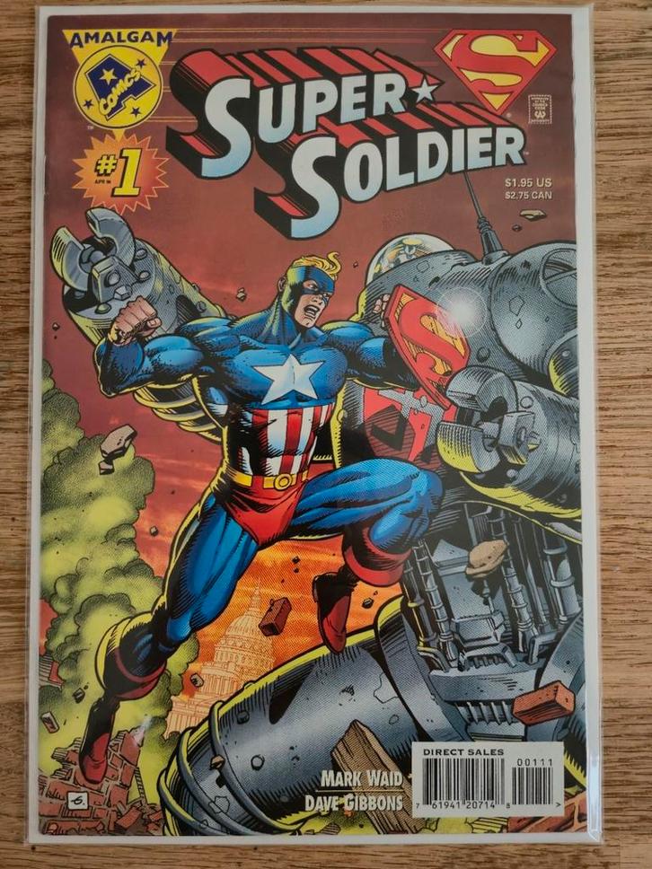 Super Soldier #1 (1996) Marvel/DC crossover, Boeken, Strips | Comics, Zo goed als nieuw, Eén comic, Amerika, Ophalen of Verzenden