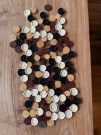 Spel onderdelen. plastic damstenen, Hobby en Vrije tijd, Gezelschapsspellen | Bordspellen, Ophalen of Verzenden, Gebruikt