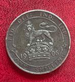 1906 Groot Brittannië Shilling Edward VII Zilver, Postzegels en Munten, Munten | Europa | Niet-Euromunten, Ophalen of Verzenden