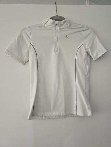 IGST Wedstrijdshirt wedstrijd shirt paardrijden wit mt. 152 beschikbaar voor biedingen