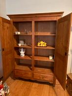 Grote houten kast - 143x47x195cm, Antiek en Kunst, Antiek | Meubels | Kasten, Ophalen