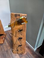 Eikenhouten Wijnrek - 4 Flessen - Nieuw, Ophalen, Nieuw, Minder dan 5 flessen, Minder dan 50 cm