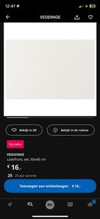 IKEA VEDDINGE ladefront 40x60 cm mat wit 4 stuks, Huis en Inrichting, Ophalen of Verzenden, 25 tot 50 cm, Wit, Minder dan 100 cm