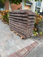 Gratis rode straatstenen, Tuin en Terras, Tegels en Klinkers, Ophalen, Gebruikt, Klinkers, Minder dan 5 m²