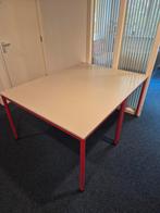 Twee tafels ZSM OPHALEN, Huis en Inrichting, Tafels | Eettafels, Ophalen, Gebruikt, 100 tot 150 cm, Kunststof