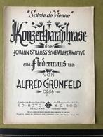 Alfred Grünfeld - "Soirée de Vienne" aus "Fledermaus", Gebruikt, Klassiek, Ophalen of Verzenden, Artiest of Componist