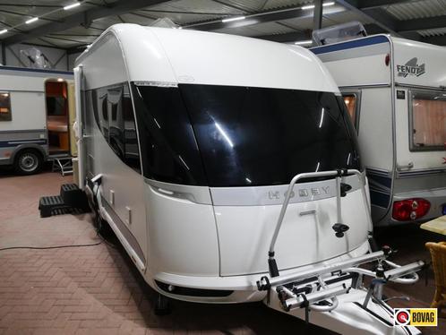 Hobby Premium 440 SFR Mover & Fietsenrek, Caravans en Kamperen, Caravans, Bedrijf, tot en met 3, Treinzit, Hobby, Dwarsbed, Overige