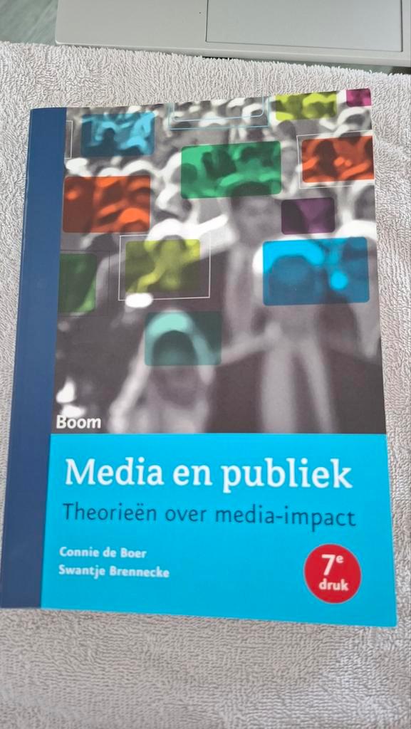 Connie de Boer - Media en publiek 7e druk, Boeken, Wetenschap, Zo goed als nieuw, Sociale wetenschap, Ophalen of Verzenden