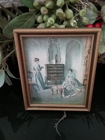 L.C.TAYLOR PRINT. ( scilderijtje).   VINTAGE.  beschikbaar voor biedingen