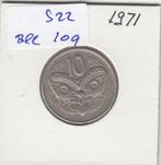 S22-BEE-0109 New Zealand 10 Cent VF 1971 KM41.1, Verzenden