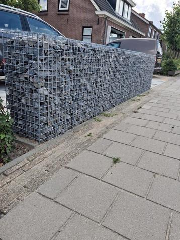 Steenkorven / schanskorven 3 stuks 9 meter totaal beschikbaar voor biedingen