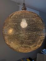 Filigran hanglamp/ arabische hanglamp koperkleur, Huis en Inrichting, Lampen | Hanglampen, Ophalen, Zo goed als nieuw, Metaal