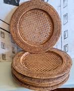 Vintage rotan onderbord, Huis en Inrichting, Ophalen of Verzenden, Zo goed als nieuw, Bord