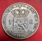 Gulden 1848. Zfr/Pr., 1 gulden, Zilver, Ophalen of Verzenden, Losse munt