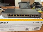 Netgear GS110MX switch, Computers en Software, Netwerk switches, Ophalen of Verzenden, Gebruikt