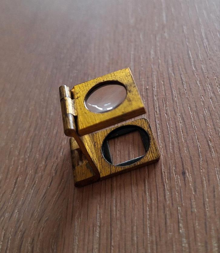 Vintage Engelse loep draadteller, Antiek en Kunst, Antiek | Gereedschap en Instrumenten, Ophalen of Verzenden