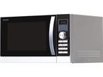 Sharp R-843INW combimagnetron - zo goed als nieuw!, Witgoed en Apparatuur, Magnetrons, Ophalen, Combimagnetron, Grill, Zo goed als nieuw
