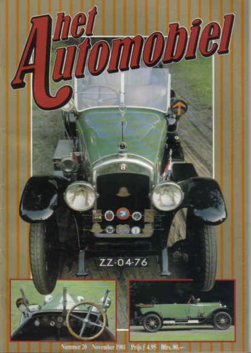 Automobiel 20 1981 : Saab 92 - 93 - 96 - Brennebor - BRM, Boeken, Auto's | Folders en Tijdschriften, Gelezen, Algemeen, Ophalen of Verzenden