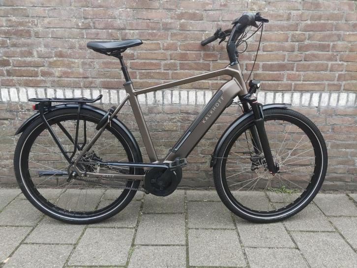 KALKHOFF IMAGE 5B ADVANCE 2021 XL MID. MOTOR HERENFIETS BELT, Fietsen en Brommers, Fietsen | Heren | Herenfietsen, Zo goed als nieuw