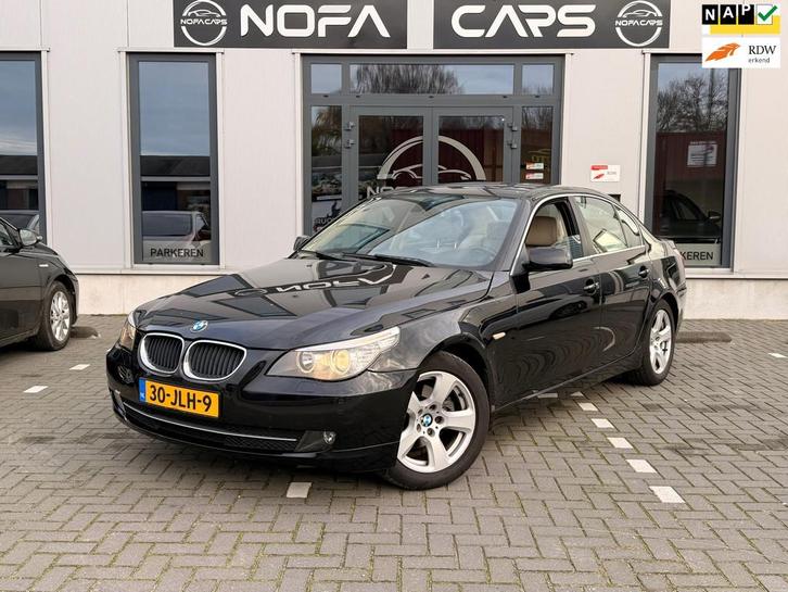 BMW 5-serie 520i Business Line Edition|Volledig onderhouden, Auto's, BMW, Bedrijf, Te koop, 5-Serie, ABS, Airbags, Airconditioning