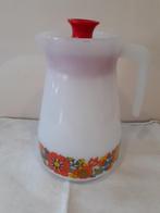 Vintage Schott JENA sapkan met gekleurde rand * eureka*, Ophalen of Verzenden, Huis en Inrichting