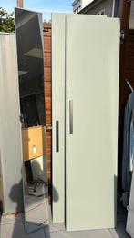 Ikea kastdeuren grijsgroen + spiegeldeur, Ophalen, Minder dan 50 cm, 200 cm of meer, Zo goed als nieuw
