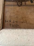 Olieverfschilderij Rue de Clignancourt, Parijs, Ophalen of Verzenden