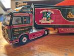Tekno Scania 143 streamline Stuart McMurchy & soms, Hobby en Vrije tijd, Modelauto's | 1:50, Ophalen of Verzenden, Zo goed als nieuw