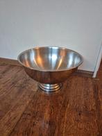 Grote schaal / champagne koeler, Huis en Inrichting, Ophalen, Zo goed als nieuw, Rond, Glas