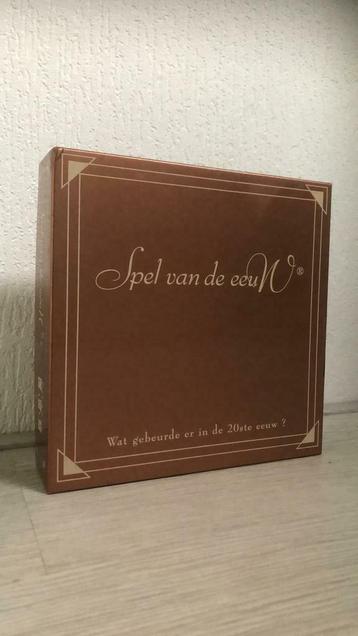 Spel van de Eeuw bordspel beschikbaar voor biedingen