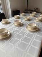 Soep/bouillon kommen jaren 70 Natural Ivory Fine Ironstone, Ophalen, Zo goed als nieuw, Kom(men), Effen