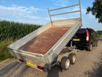Henra elektrische 3-zijdige Kipper aanhanger 2700KG Sledes, Auto diversen, Aanhangers en Bagagewagens, Ophalen, Gebruikt