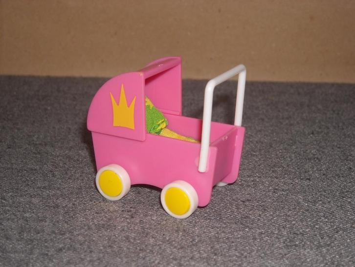 Lundby poppenwagen, Verzamelen, Poppenhuizen en Toebehoren, Gebruikt, Poppenhuis, Ophalen of Verzenden