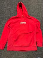 Supreme Box Logo Hooded Sweatshirt xl, Ophalen of Verzenden, Zo goed als nieuw, Maat 56/58 (XL), Rood