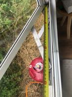 Gezocht: uitzetijzers raam Cosalt Baysdale stacaravan, Ophalen of Verzenden, Gebruikt