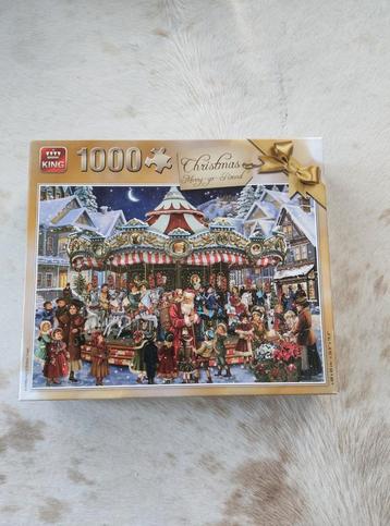 Kerst puzzel "Carousel" 1000 stukjes beschikbaar voor biedingen