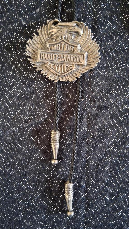 Stoere Harley Davidson ketting, verstelbaar, Sieraden, Tassen en Uiterlijk, Kettingen, Zo goed als nieuw, Overige materialen, Zilver
