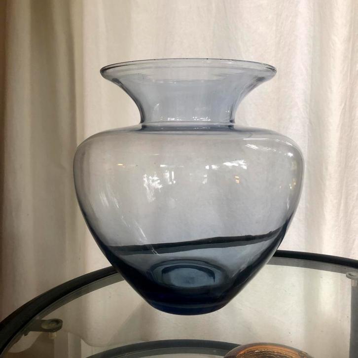 Vaas - Leerdam ontwerp Copier, Antiek en Kunst, Antiek | Glas en Kristal, Ophalen of Verzenden