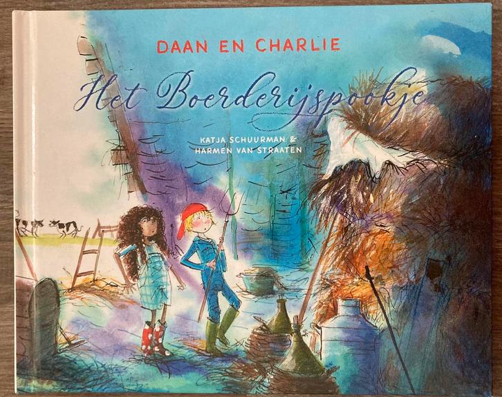 Daan en Charlie Het Boerderijsprookje - Katja Schuurman, Boeken, Kinderboeken | Kleuters, Zo goed als nieuw, Ophalen of Verzenden