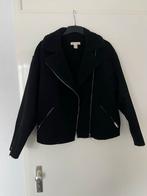 Dames jas, Ophalen of Verzenden, Zo goed als nieuw, Maat 38/40 (M), Zwart
