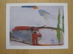 Reproductie: Pieter Defesche – Landschap; gouache, Ophalen of Verzenden