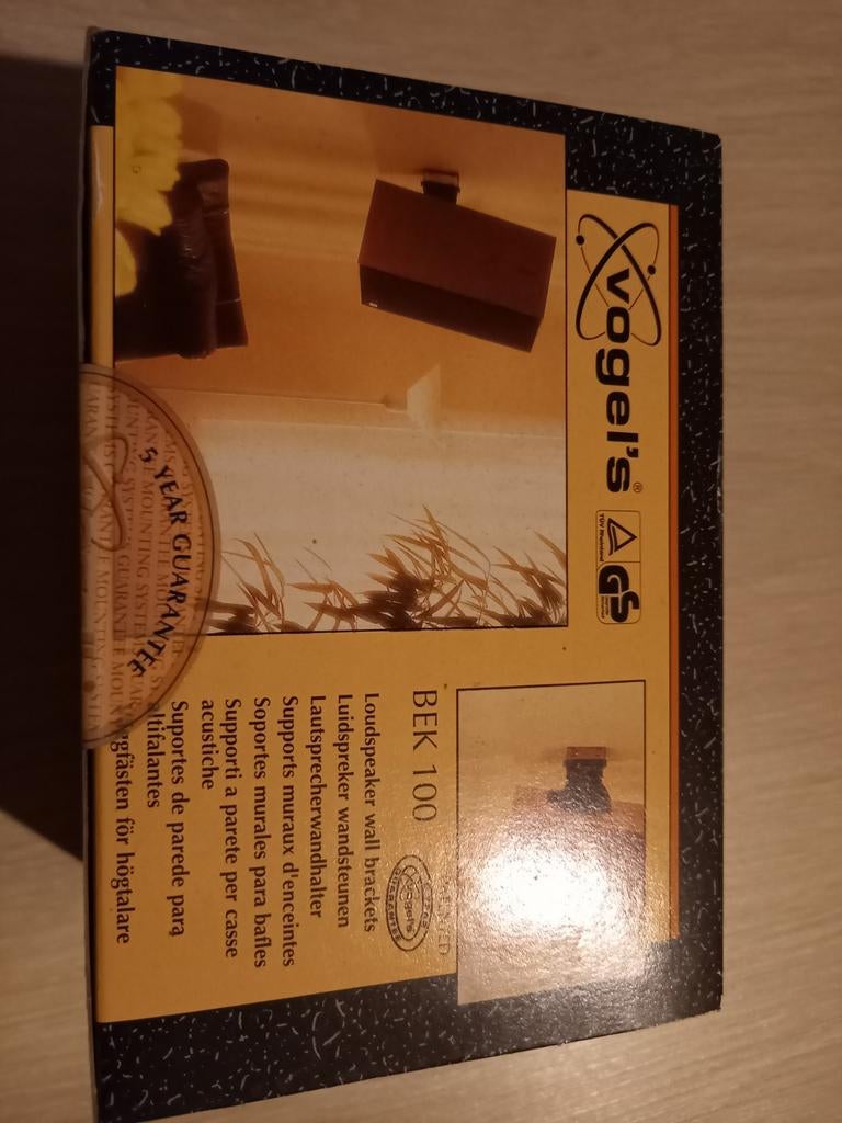 Bek100 vogels luidsprekersteun, Ophalen of Verzenden, Nieuw